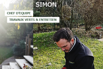 Simon – chef d’équipe – Le Portrait du mois de Novembre