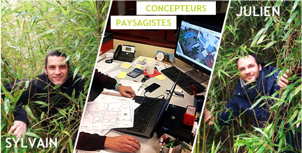 Sylvain et Julien – Concepteurs paysagistes – Les portraits du mois de Janvier