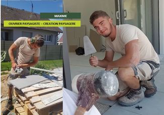 Maxime – ouvrier paysagiste – le portrait du mois de Juillet