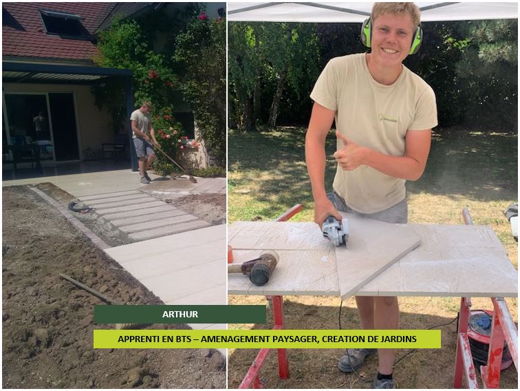Arthur – apprenti BTS – le portrait du mois de Août