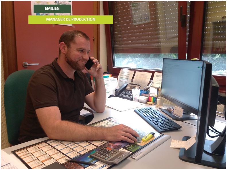 Emilien – manager de production – le portrait du mois de Septembre