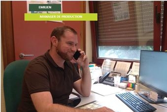 Emilien – manager de production – le portrait du mois de Septembre