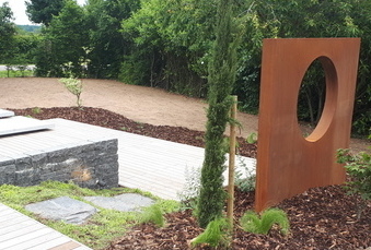 L’acier corten, l’atout chic du jardin !